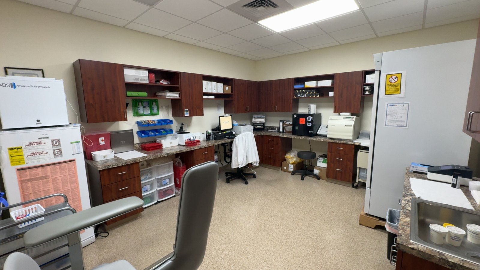 VitaNova Clinical Trials local laboratory